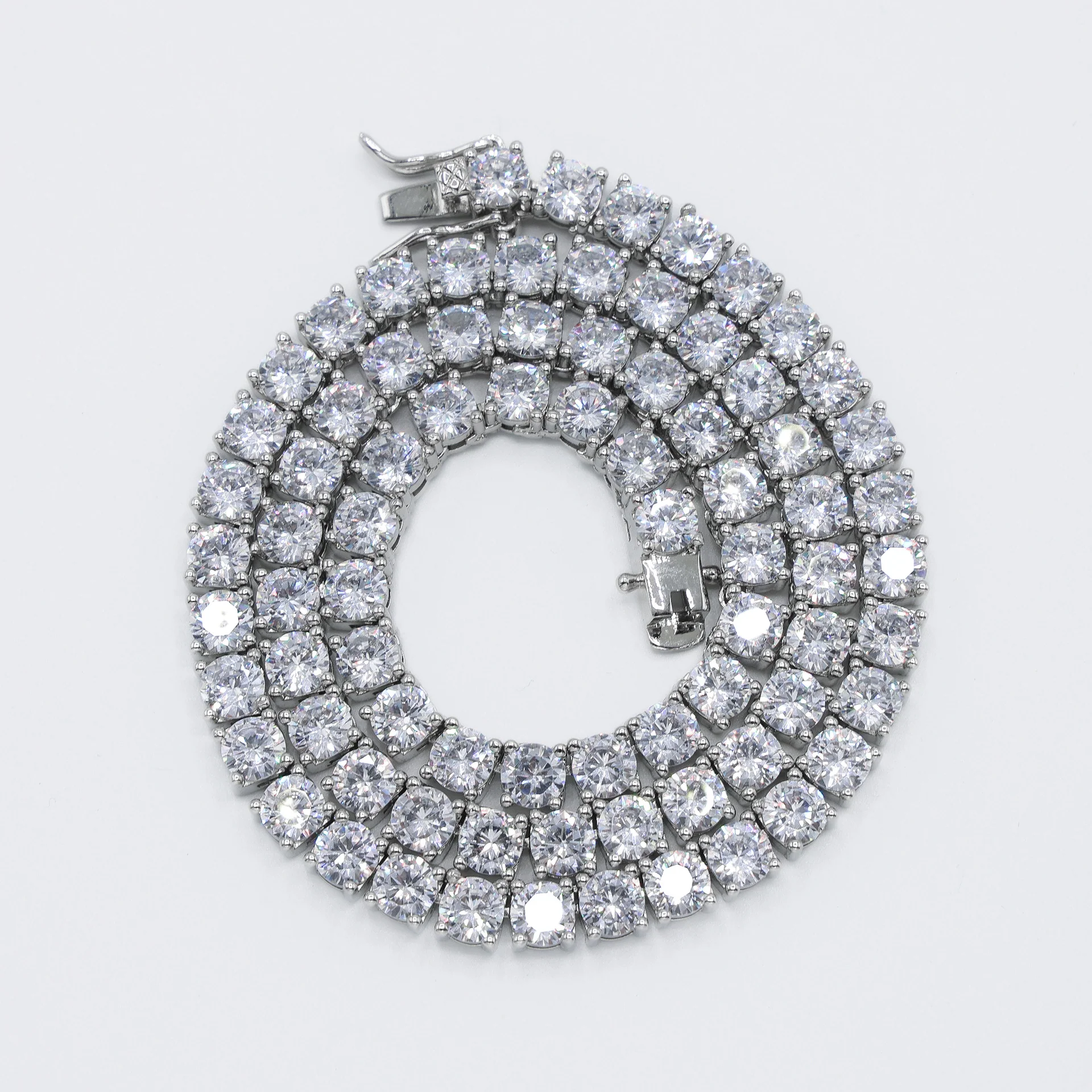 5mm Tennis Chain - 925 Silver - Image 2