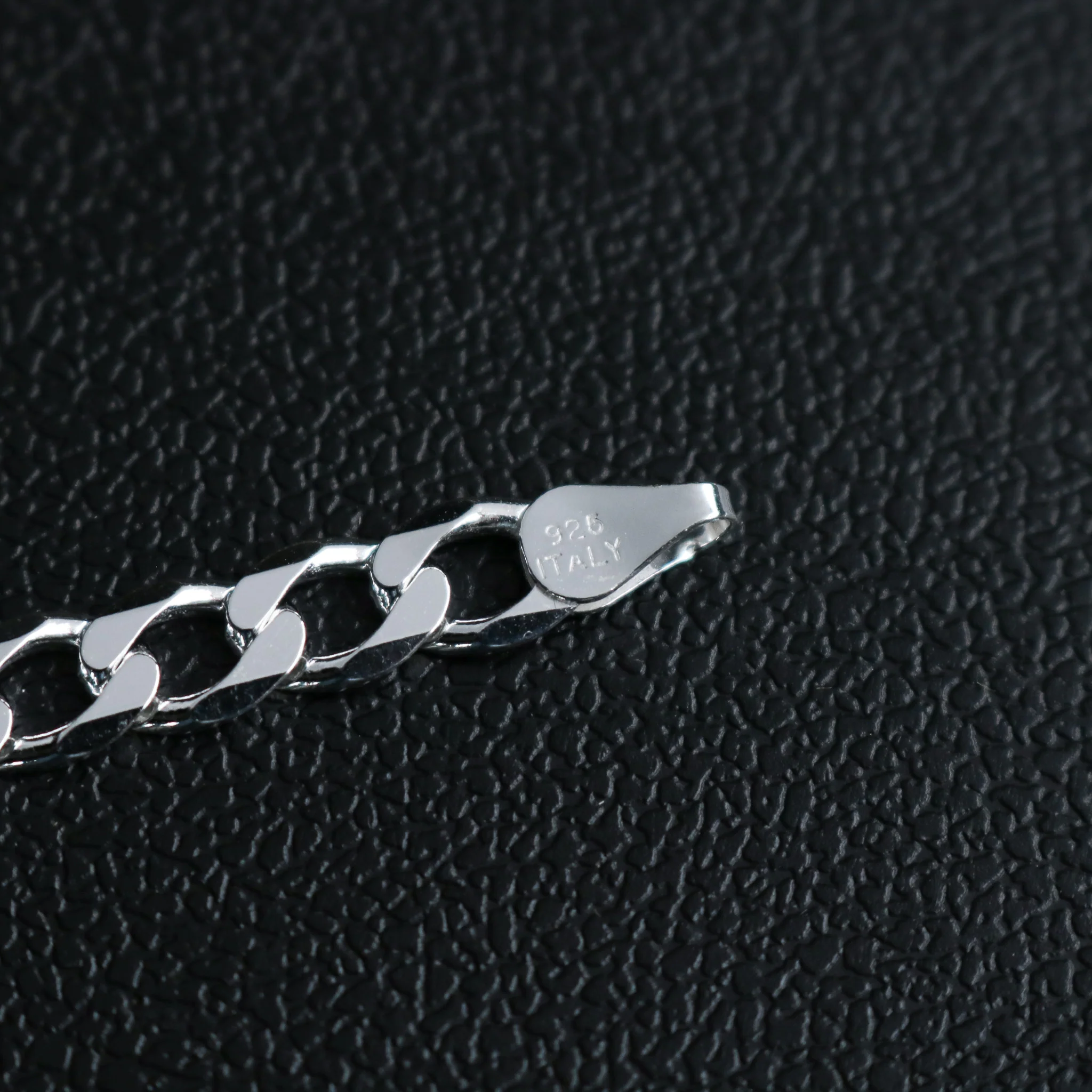6mm Cuban Chain - 925 Silver - Image 5