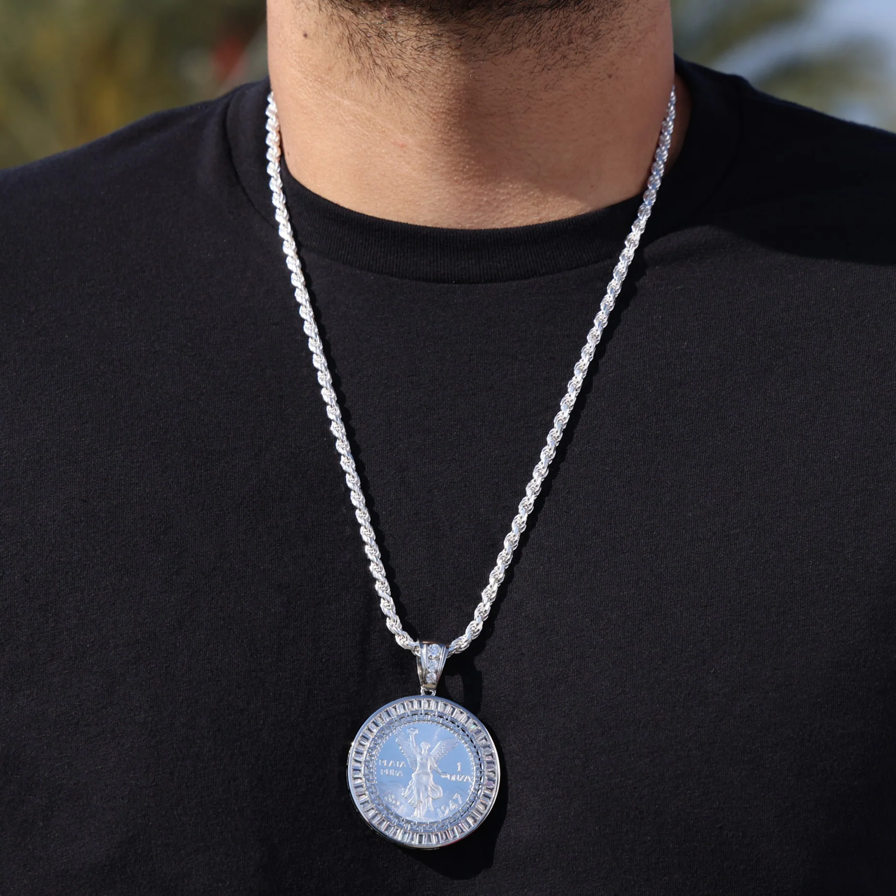 Baguette Bezel Centenario - 925 Silver - Image 4