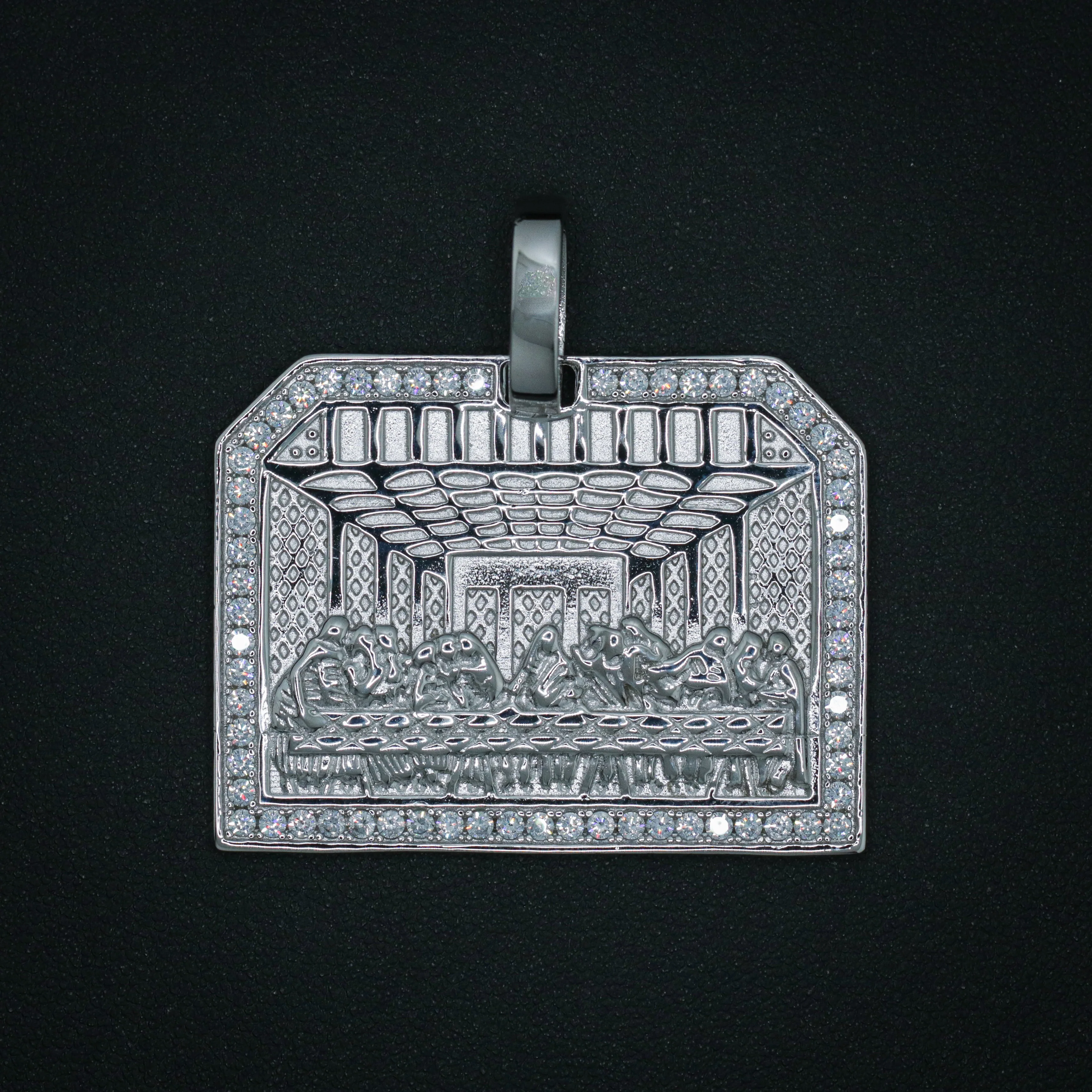 Big Last Supper Pendant - 925 Silver