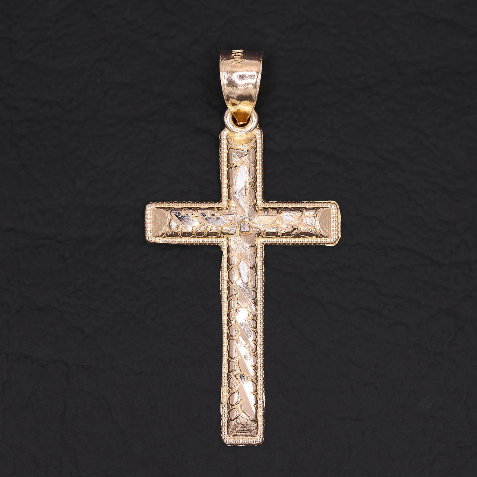 Crucifix Cross Pendant - 10k Gold
