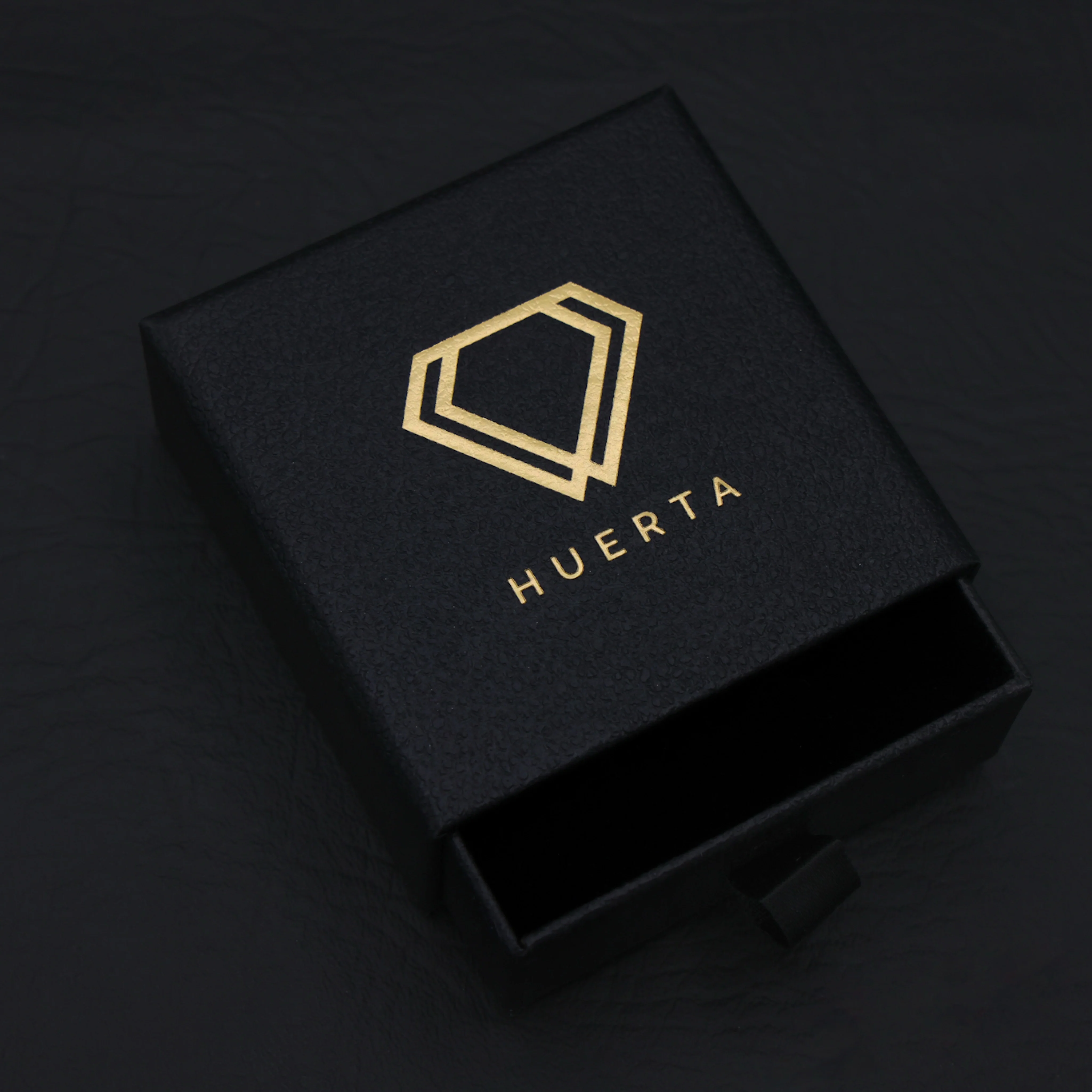 Moissanite Square Cut Stud Earrings - 14k Gold - Image 4