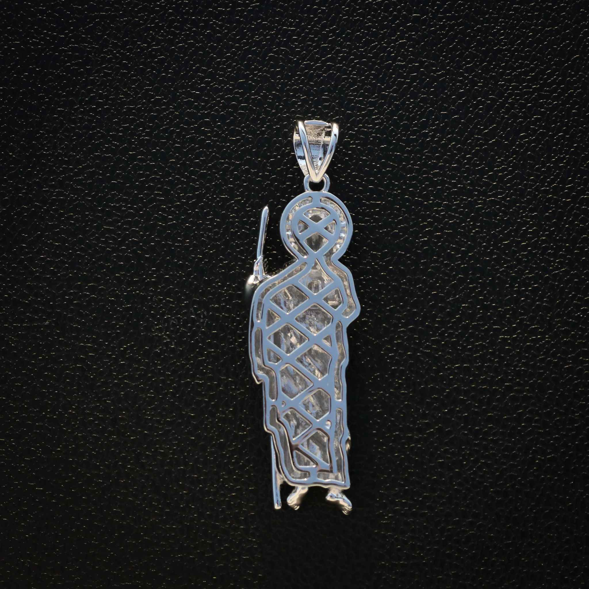 Plain San Judas Pendant - 925 Silver - Image 3