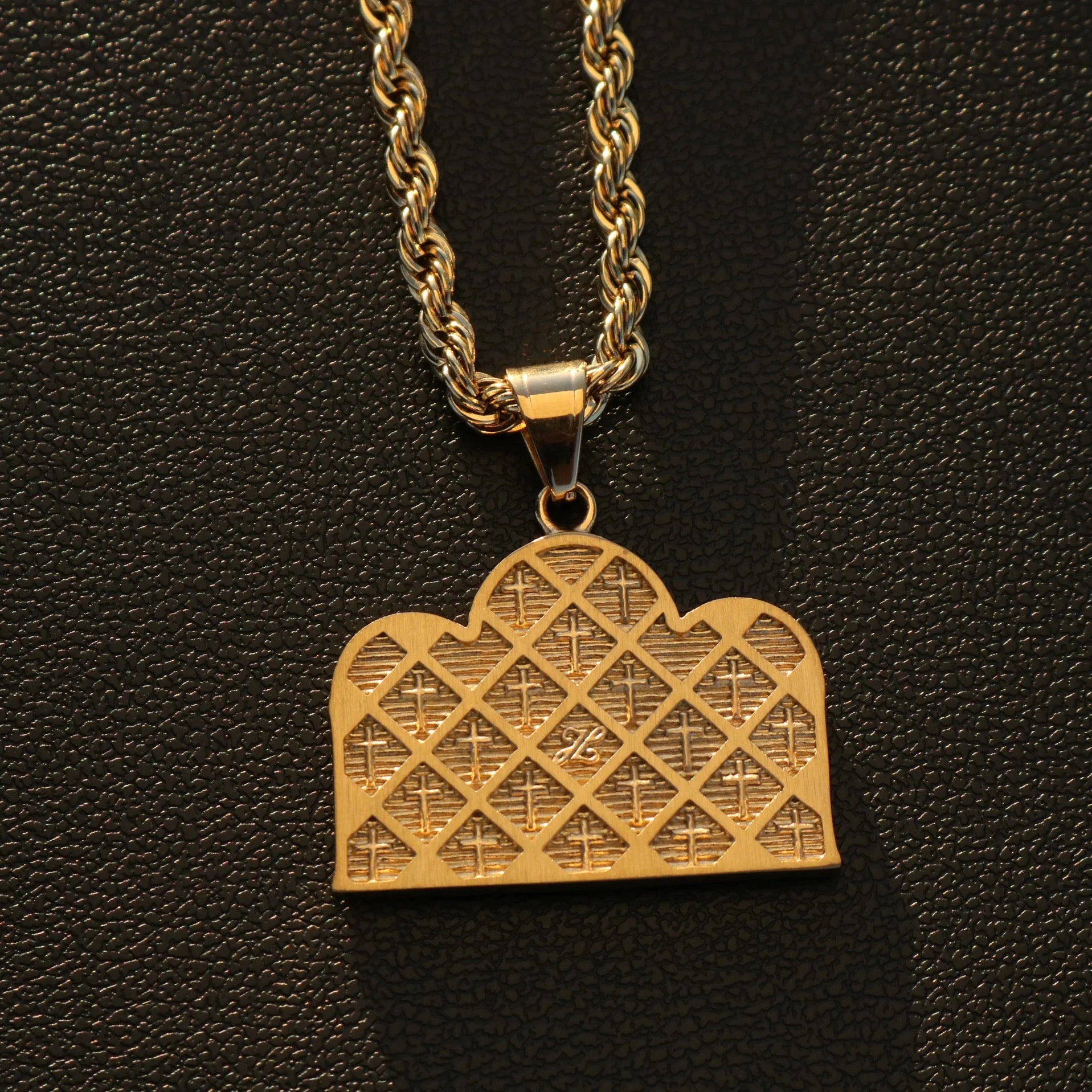 The Last Supper Pendant - Gold - Image 2