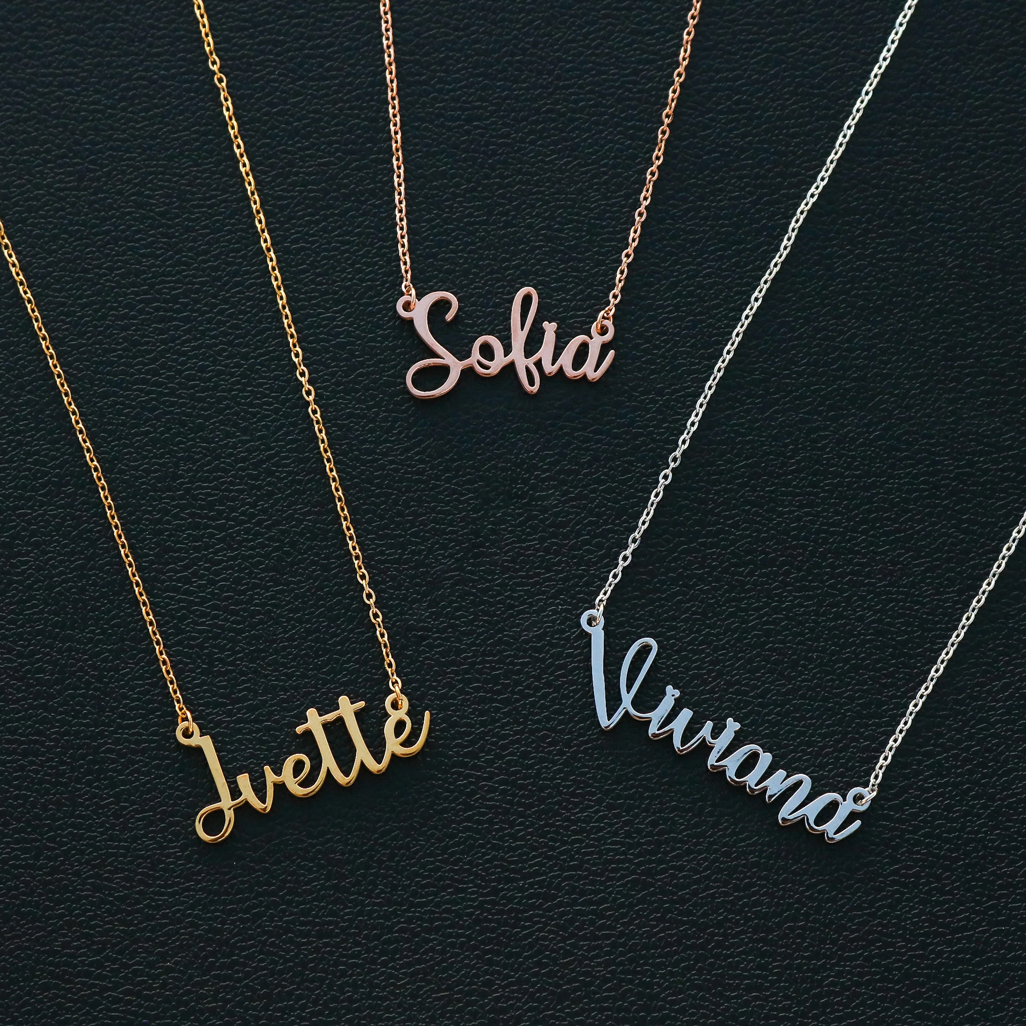 Custom Name Letter Necklace